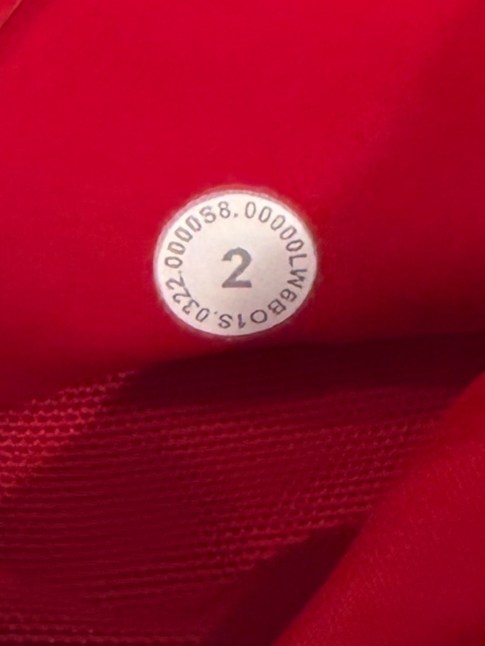 lululemon athletica Red Athletic Leggings - Picture 5 of 5